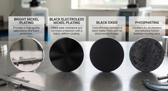 Surface Treatments for High Carbon Steel CNC Machining Parts