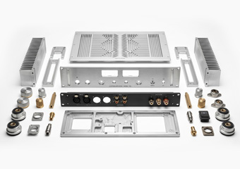 Custom Amplifier Chassis Enclosures CNC Machining Custom Amplifier Chassis Enclosures CNC Machining