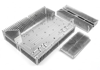 Custom CNC Machining Heat Sinks for Amplifiers Custom CNC Machining Heat Sinks for Amplifiers