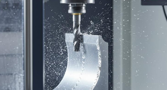 CNC tool deflection on 2014 aluminum part