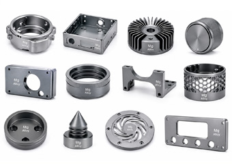 Custom Magnesium Alloys CNC Machining Audio Parts Custom Magnesium Alloys CNC Machining Audio Parts