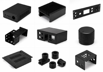 Powder Coating Audio CNC Machining Parts Powder Coating Audio CNC Machining Parts