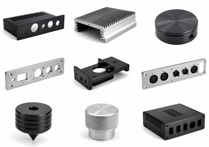 Custom CNC Machining Audio Parts Custom CNC Machining Audio Parts