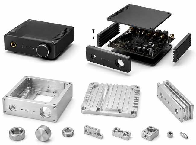 Precision Custom CNC Machining Audio Housing Case Study Precision Custom CNC Machining Audio Housing Case Study