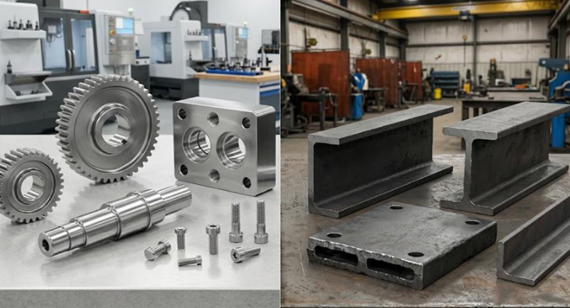 1018 vs A36 Steel CNC Machining Parts
