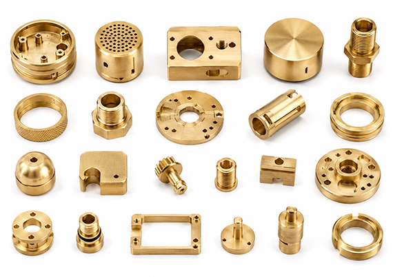 Custom Brass CNC Machined Smart Home Parts Custom Brass CNC Machined Smart Home Parts