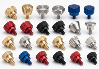 Custom CNC Thumb Screw Knobs Machining Custom CNC Thumb Screw Knobs Machining
