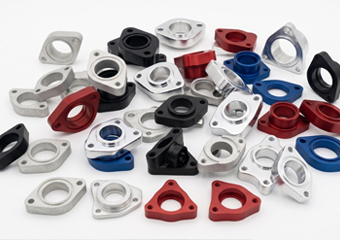 Custom CNC Machining Aluminum Billet Water Neck Spacer