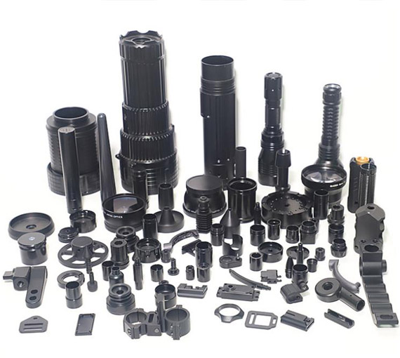 Black Anodized CNC Machined Parts Black Anodized CNC Machined Parts