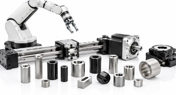 Robotics & Automation Industry for Custom Metal Spacer CNC Machining