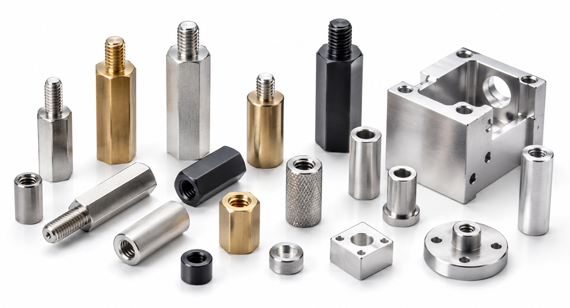 Electronics & Smart Devices Industry for Custom Metal Spacer CNC Machining