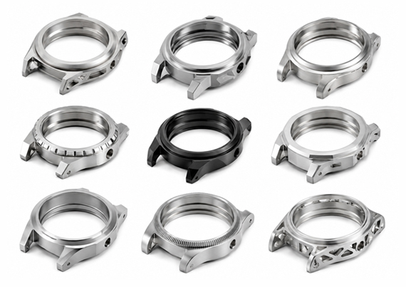Custom Aluminum Alloy CNC Watch Case Machining Custom Aluminum Alloy CNC Watch Case Machining