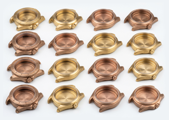 Custom Brass Bronze CNC Watch Case Machining Custom Brass Bronze CNC Watch Case Machining