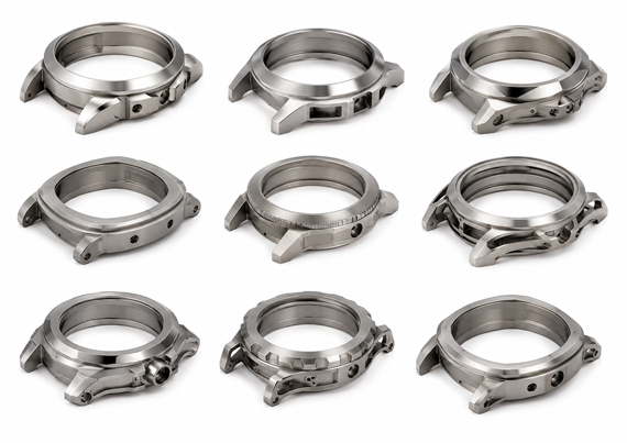 Custom Titanium CNC Watch Case Machining Custom Titanium CNC Watch Case Machining