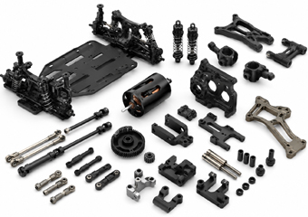 Custom CNC RC Toy Parts (RC car chassis parts, suspension components, motor mounts, brackets, shafts, and connectors) Custom CNC RC Toy Parts (RC car chassis parts, suspension components, motor mounts, brackets, shafts, and connectors)