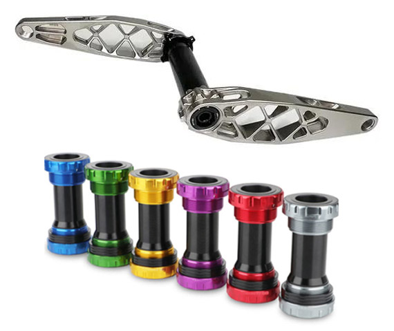 Custom CNC Bicycle Crank Arms and Cranksets