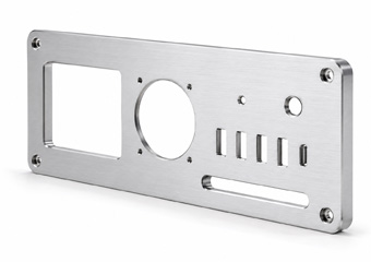 CNC Machined Front Panels for Computer Equipment parts