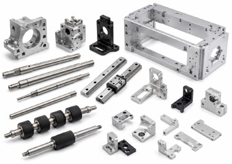 Printer & Office Equipment CNC Machined Parts（ precision CNC machined Printer Shafts, Roller Shafts, Guide Rails, Print Head Mounts, Motor Brackets, Sensor Brackets, and Aluminum Frames）