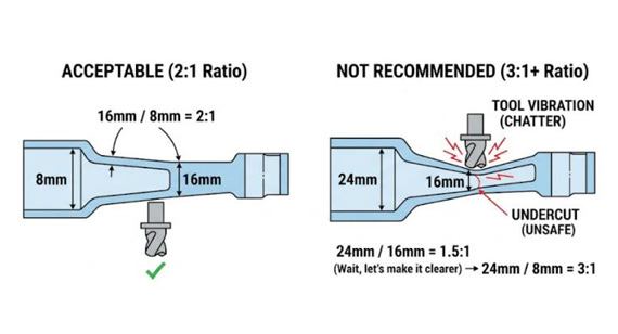  wall thickness suggestion for cnc racing parts