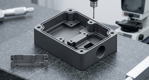 Precision CNC Machining Sensor Housing for Autopilot Systems Precision CNC Machining Sensor Housing for Autopilot Systems