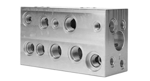 CNC Machining Industrial Automation Hydraulic Valve Blocks CNC Machining Industrial Automation Hydraulic Valve Blocks