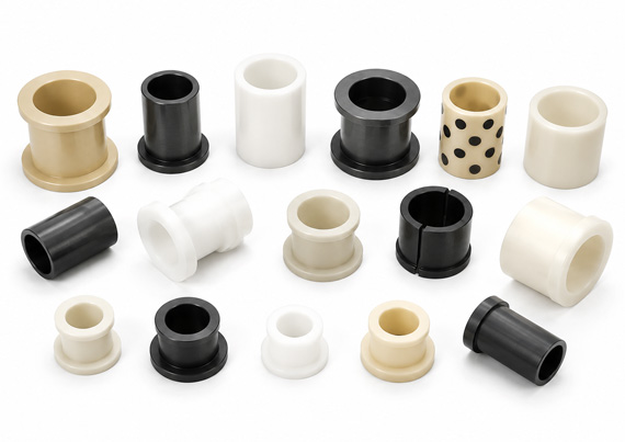 Engineering Plastics CNC Machining Bushings and Sleeves Engineering Plastics CNC Machining Bushings and Sleeves