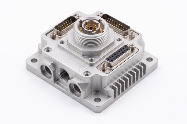 Custom CNC Machined Aluminum Connector Housing for Industrial Automation Equipment Custom CNC Machined Aluminum Connector Housing for Industrial Automation Equipment