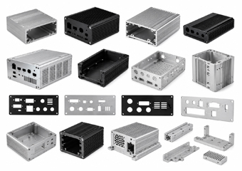 Custom CNC Machined Electronics & Communication Devices Aluminum Extrusion Parts Custom CNC Machined Electronics & Communication Devices Aluminum Extrusion Parts