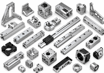 Custom CNC Machined Robotics & Motion Systems Aluminum Extrusion Parts Custom CNC Machined Robotics & Motion Systems Aluminum Extrusion Parts