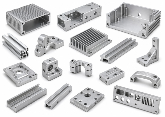 Custom CNC Aluminum 6061 Extrusion Machined Parts Custom CNC Aluminum 6061 Extrusion Machined Parts