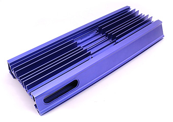 Custom CNC Machined LED Heat Sinks Aluminum Extrusion Housing Custom CNC Machined LED Heat Sinks Aluminum Extrusion Housing