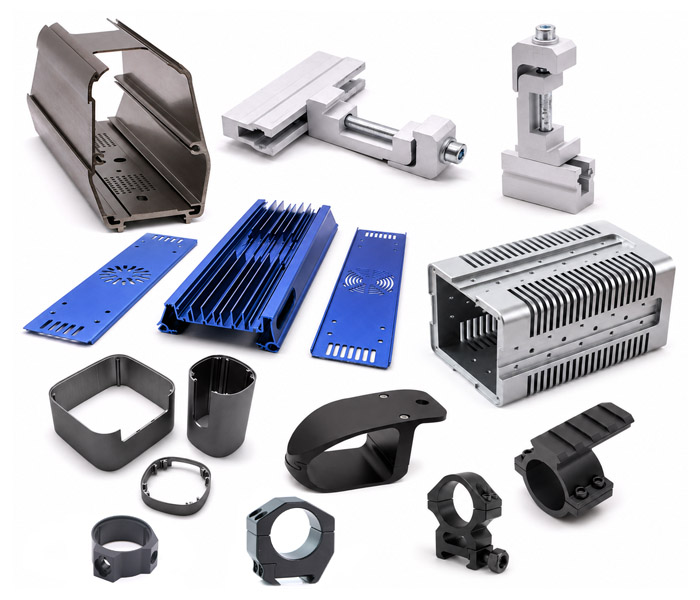 CNC Aluminum Extrusion Machined Parts