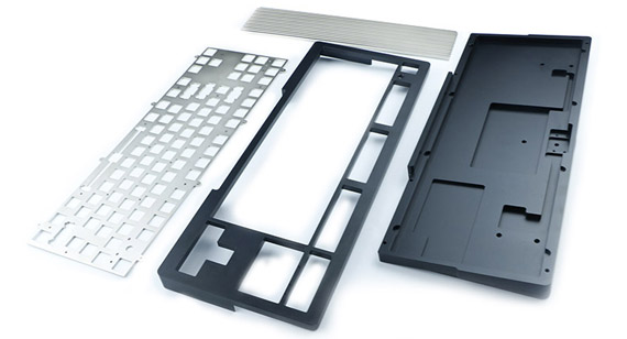 CNC Machined Mechanical Keyboard Case Components CNC Machined Mechanical Keyboard Case Components
