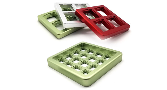 CNC Machined Compact Mechanical Keyboard Case Shell CNC Machined Compact Mechanical Keyboard Case Shell