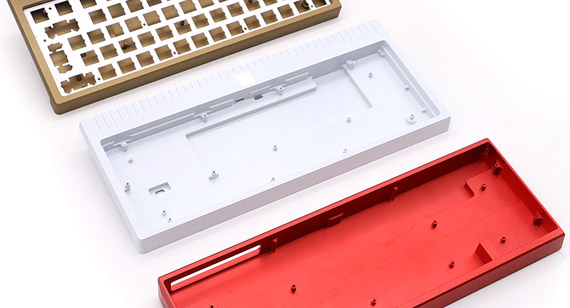 CNC Machined Aluminum Mechanical Keyboard Case Shell CNC Machined Aluminum Mechanical Keyboard Case Shell