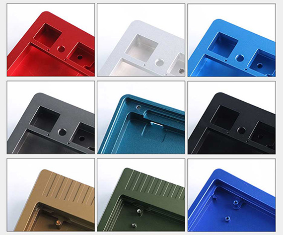 Custom Anodizing Aluminum CNC Keyboard Case