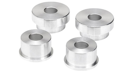 Custom CNC Machined Aluminum Bushings and Sleeves Custom CNC Machined Aluminum Bushings and Sleeves