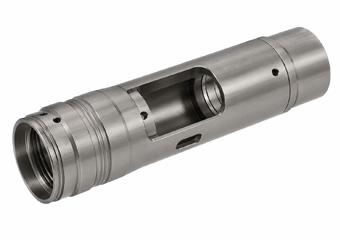 CNC Machined Titanium Wireless Microphone Body Housings Shells