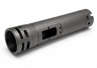 CNC Machined Sandblasting and Anodizing Microphone Body Housings