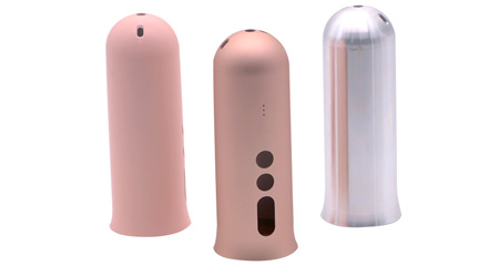CNC Machined Wireless Microphone Body Housings Shell Sample Inspection and Approval