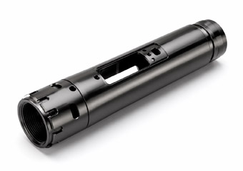 CNC Machined PVD Wireless Microphone Body Housings Shell