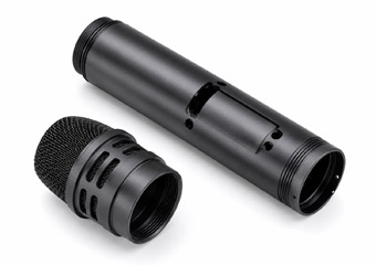 CNC Machined Electrophoresis Wireless Microphone Body Housings Shell