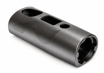 CNC Machined Laser Engraving and Branding Wireless Microphone Body Housings Shell