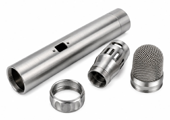 CNC Machined Brushing Wireless Microphone Body Housings Shell