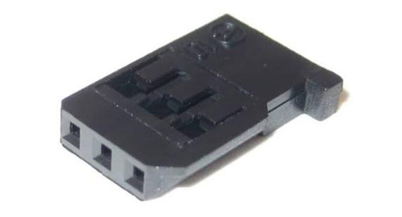 CNC Machined Servo Connector Housing CNC Machined Servo Connector Housing