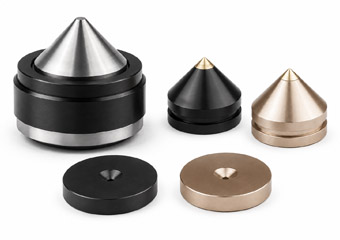 CNC Machined Speaker Isolation Cones CNC Machined Speaker Isolation Cones
