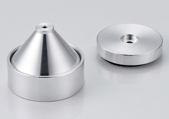 CNC Machined Aluminum Alloys Speaker Spikes CNC Machined Aluminum Alloys Speaker Spikes