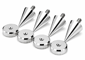 CNC Machined Polishing Speaker Spikes Isolation Feet CNC Machined Polishing Speaker Spikes Isolation Feet