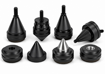CNC Machined Powder Coating Speaker Spikes Isolation Feet CNC Machined Powder Coating Speaker Spikes Isolation Feet
