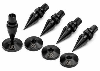 CNC Machined Laser Engraving Speaker Spikes Isolation Feet CNC Machined Laser Engraving Speaker Spikes Isolation Feet